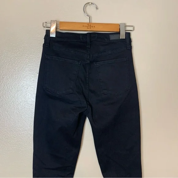 Abercrombie & Fitch Women's High Rise Jeans - Black - Picture 6 of 8